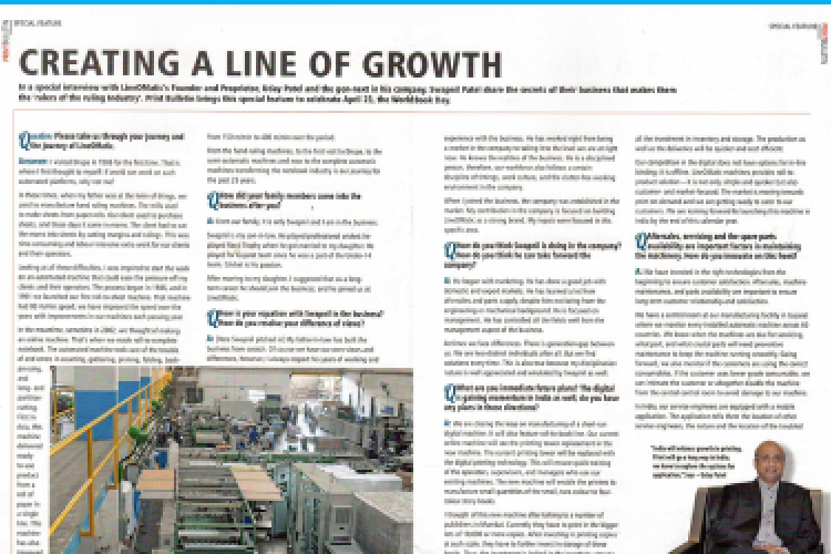Creating a Line of Growth