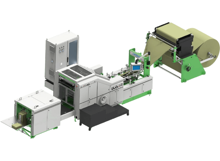 Square Bottom Paper Bag Machine