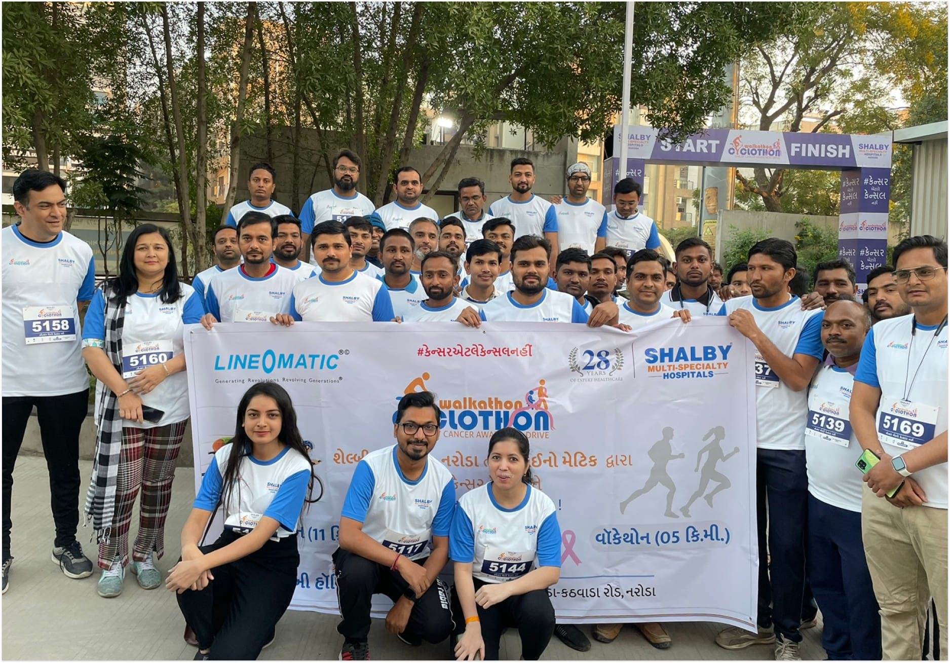 Walkathon event for cancer awareness 2023