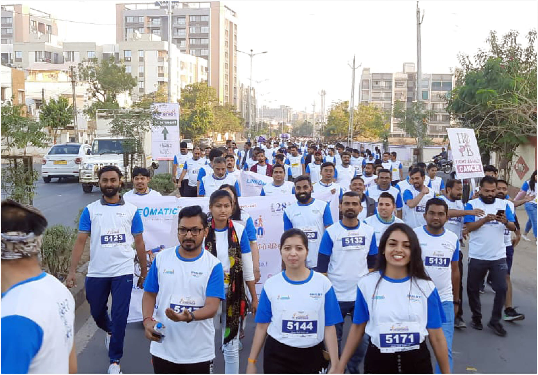 Walkathon event for cancer awareness 2023