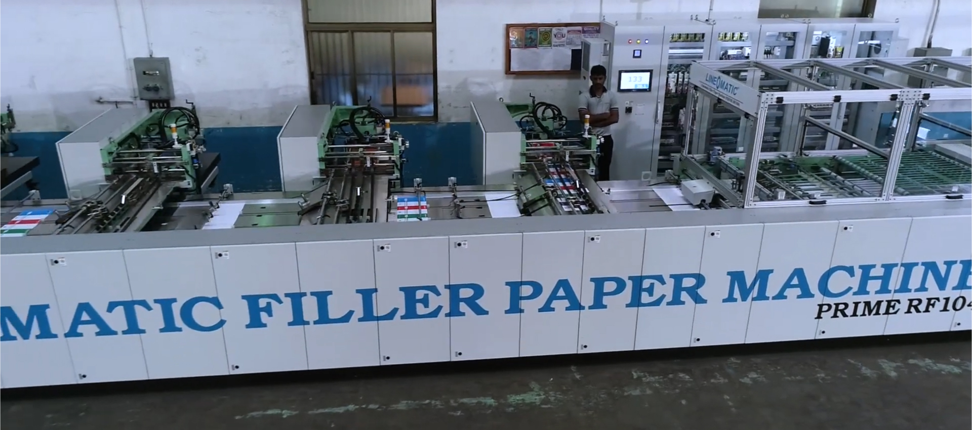 Automatic Filler Paper Machine